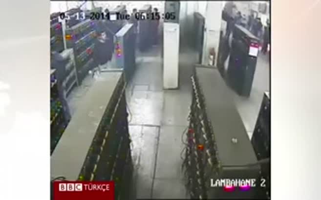 Soma'daki maden kazasının ilk kez yayımlanan görüntüleri