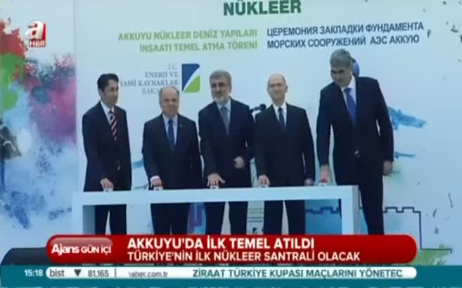 Nükleer enerji için ilk adım atıldı