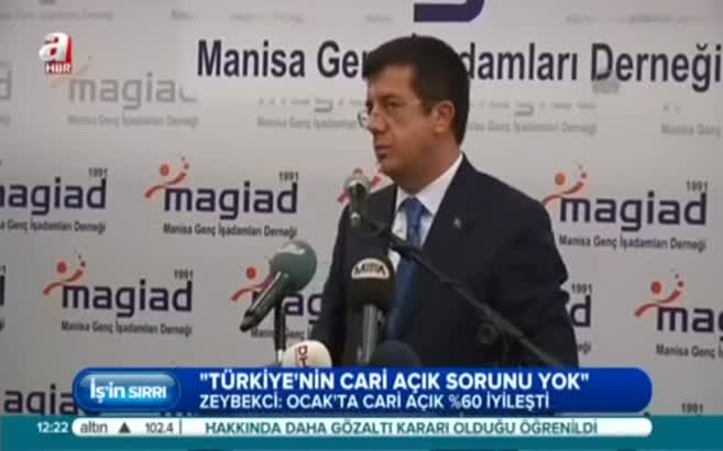 "Türkiye'nin cari açık sorunu yok"