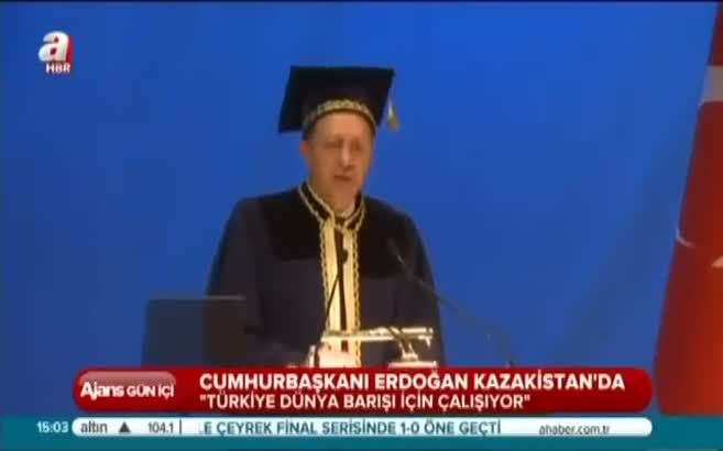 "Türkiye dünya barışı için çalışıyor"