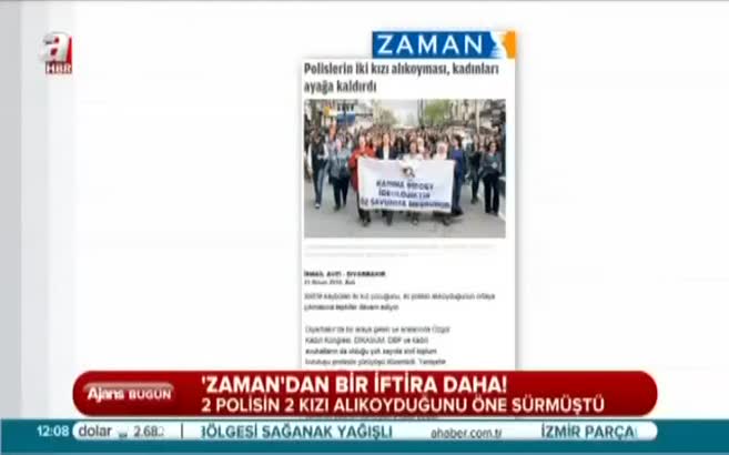 'Zaman'dan bir iftira daha!