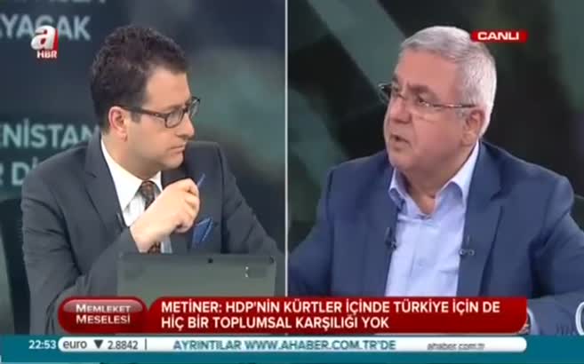 Metiner: HDP önce Kürtlerden özür dilesin