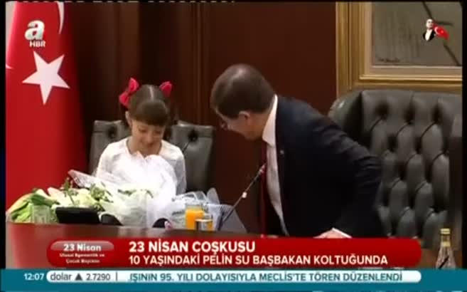Küçük Başbakan herkesi güldürdü
