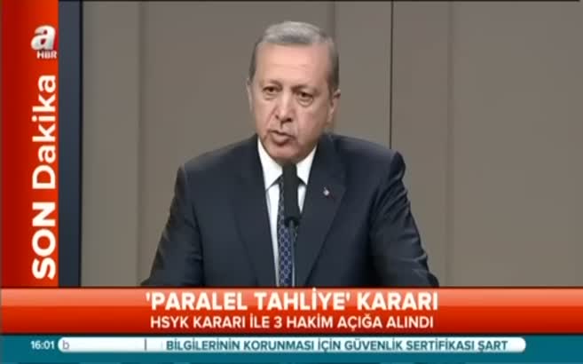 'Paralel Tahliye' kararı