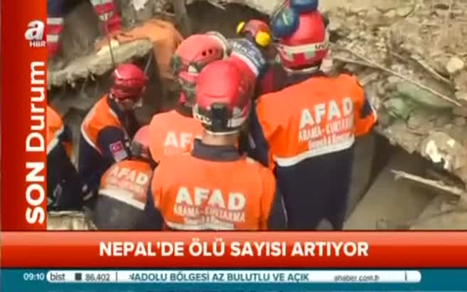 Nepal'de korkutan rakam: 40 bin ölü