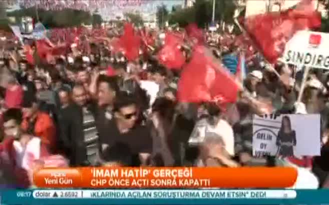 Hem açtı hem kapattı