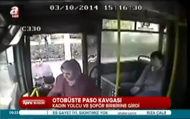 Halk otobüsünde korku dolu anlar