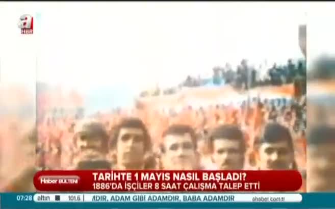 1 Mayıs’ın tarihçesi
