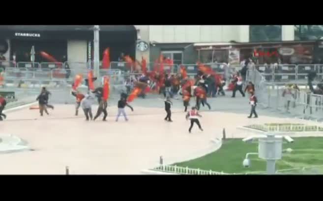 Taksim Meydanı bir anda karıştı!