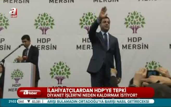HDP'ye bir tepki ilahiyatçılardan!