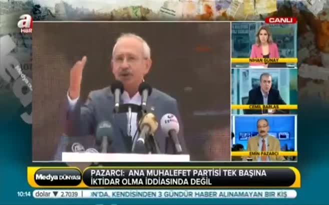 Emin Pazarcı: Koalisyonun tek amacı Erdoğan'ı engellemek