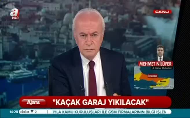 Sözcü'nün sahibinin kaçak garajı yıkılacak