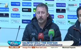 Sergen Yalçın: 2. yarı yorulmadık