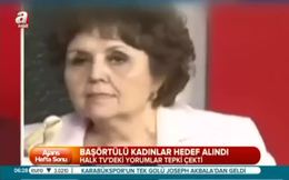 Halk TV’de başörtüsüne hakaret