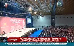 Cumhurbaşkanı Erdoğan gençlere hitap etti