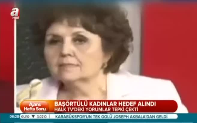 Halk TV'de başörtüsüne hakaret