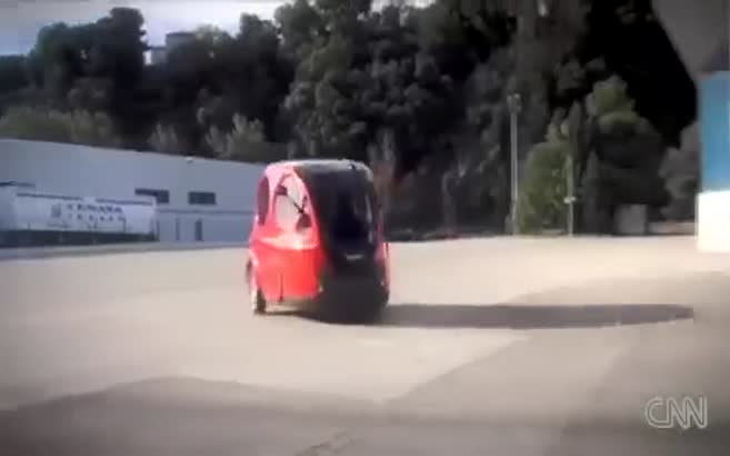 Hava ile çalışan şehiriçi otomobili