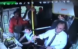 Halk otobüsünde dehşet