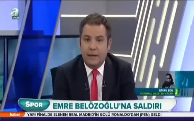 Emre Belözoğlu'na saldırı!