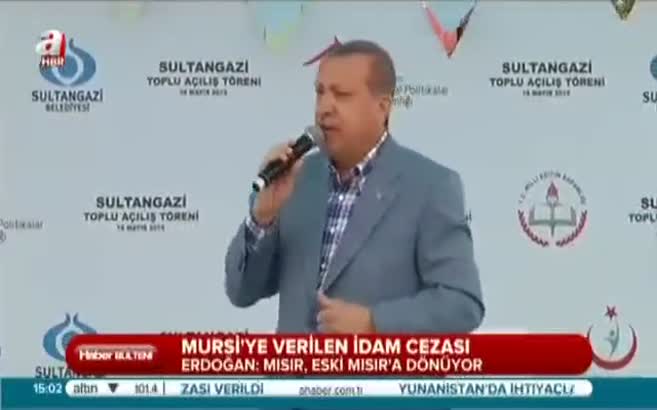 Erdoğan: Mısır, eski Mısır'a dönüyor