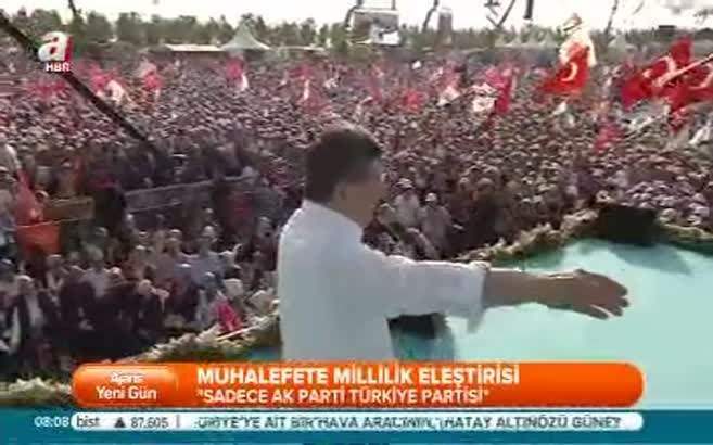 Ak Parti'den İstanbul'da dev miting