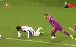 Sivasspor’un penaltı beklediği pozisyon