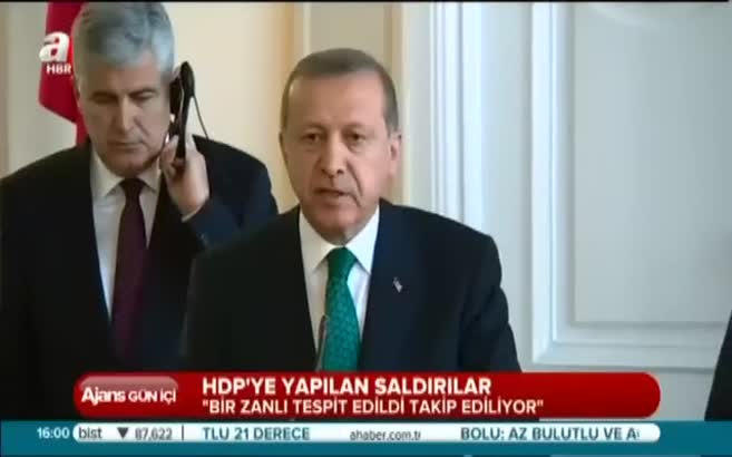 HDP'ye yapılan saldırılar