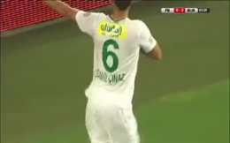 Fenerbahçe 0- Bursaspor 3 Samil Cinaz Dk.84