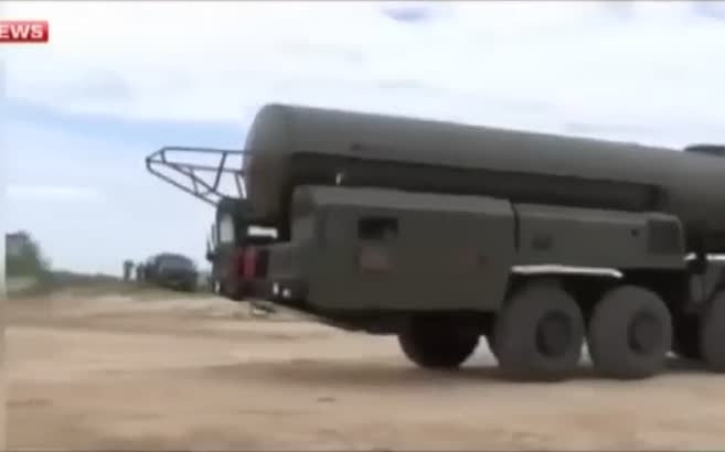 Dev nükleer füze böyle taşındı