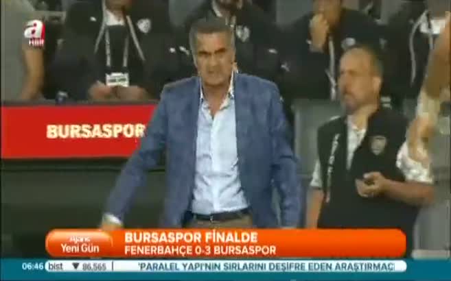 Fenerbahçe 0-3 Bursaspor (Özet)
