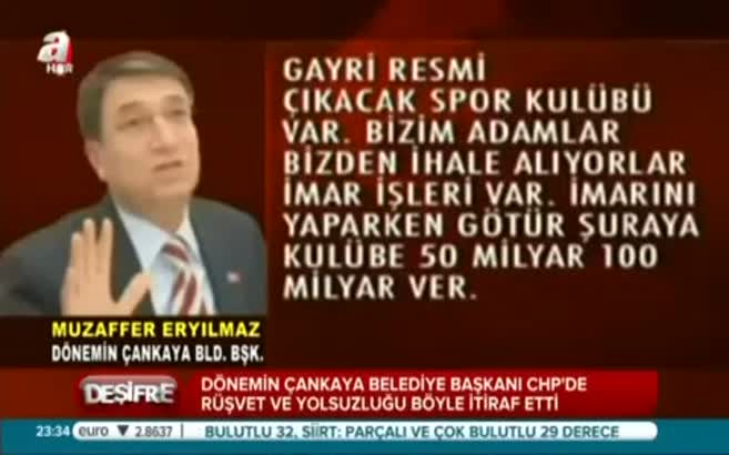 CHP'li isimden rüşvet itirafı!