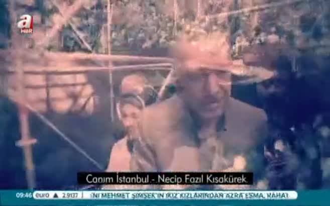 Erdoğan 'Canım İstanbul' şiirini okudu