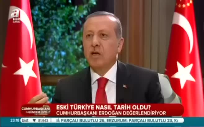 'Meydana ilk inen ben değilim'