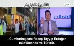 Arap spiker Erdoğan’ı böyle savundu