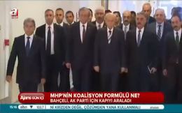 MHP’nin koalisyon formülü ne?