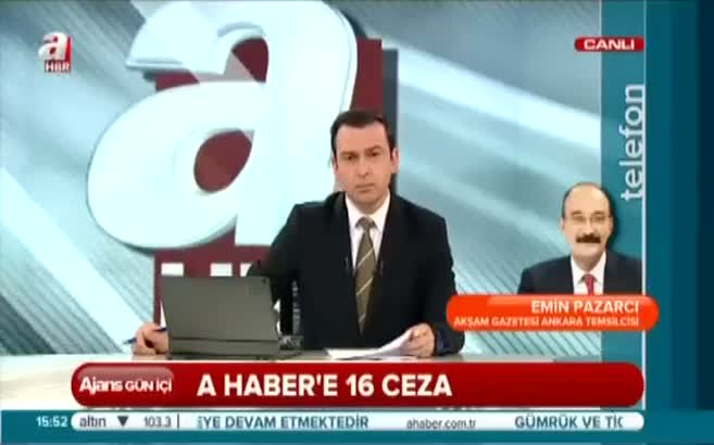 Emin Pazarcı A Haber'e verilen cezayı değerlendirdi