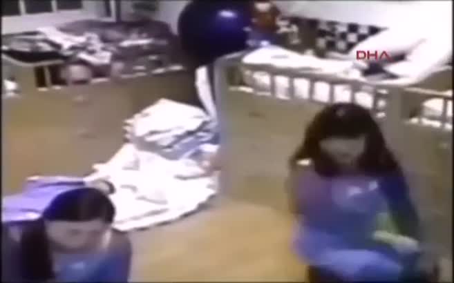 Anaokulunda dehşet anları