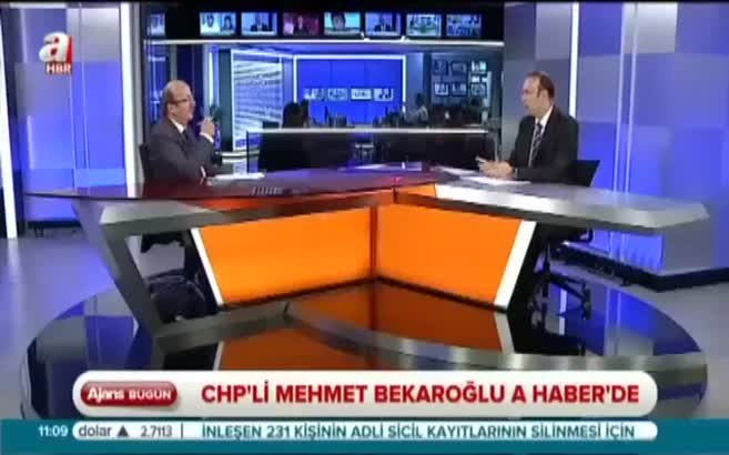 Mehmet Bekaroğlu A Haber'de