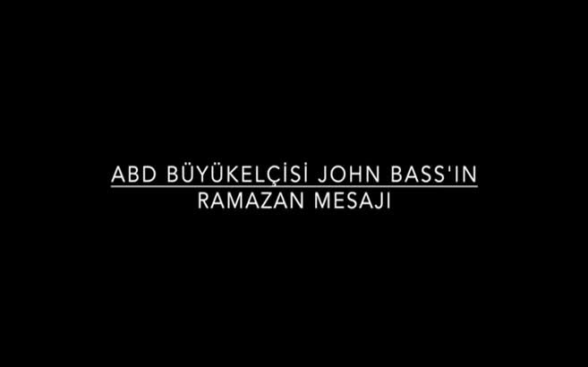 ABD Ankara Büyükelçisi Ramazan'ı unutmadı