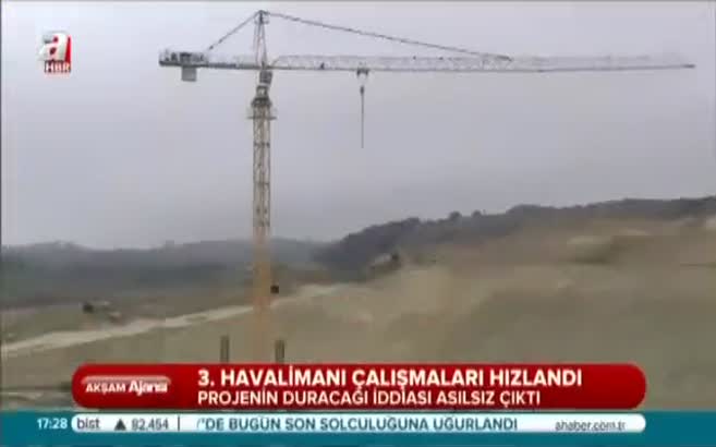 3. Havalimanı çalışmaları hızlandı