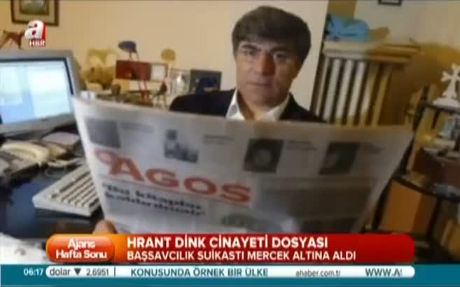 Dink cinayeti dosyası raftan iniyor