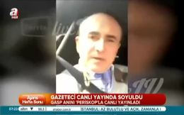 Canlı yayında soygun!