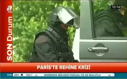 Paris’te rehine krizi