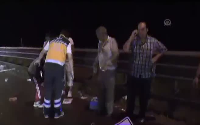 TEM'de kaza: 6 ölü, onlarca yaralı