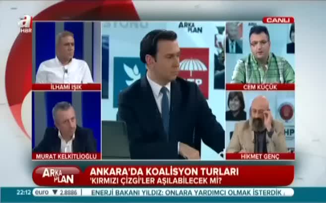 Cem Küçük: AK Parti-CHP koalisyonunun yürümesi imkansız