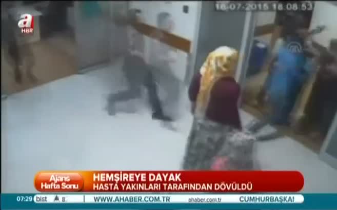Hemşireye dayak