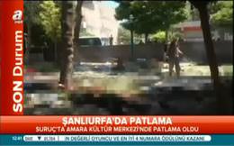 Suruç’ta patlama!