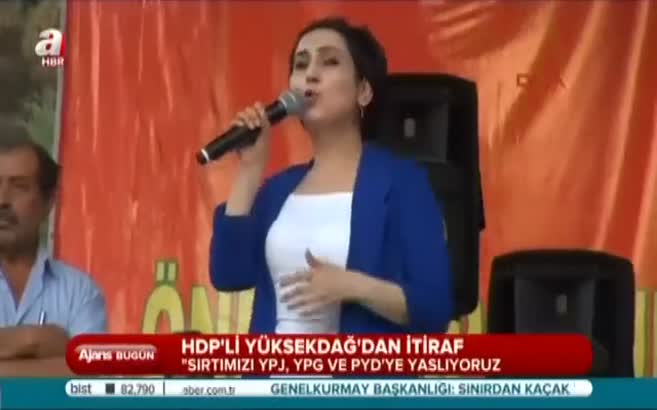 Figen Yüksekdağ: Sırtımızı YPG'ye yaslıyoruz