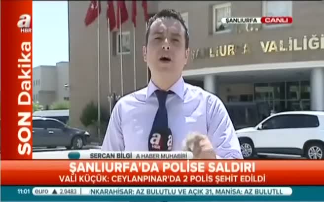 Şanlıurfa'da 2 polis şehit