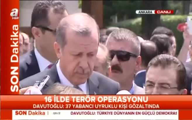 Cumhurbaşkanı Erdoğan İstanbul'da konuştu